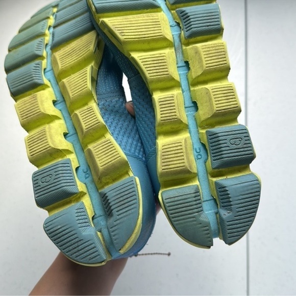 ON Cloud X‎ Running Sneakers Niagara/Lime - Picture 10 of 15
